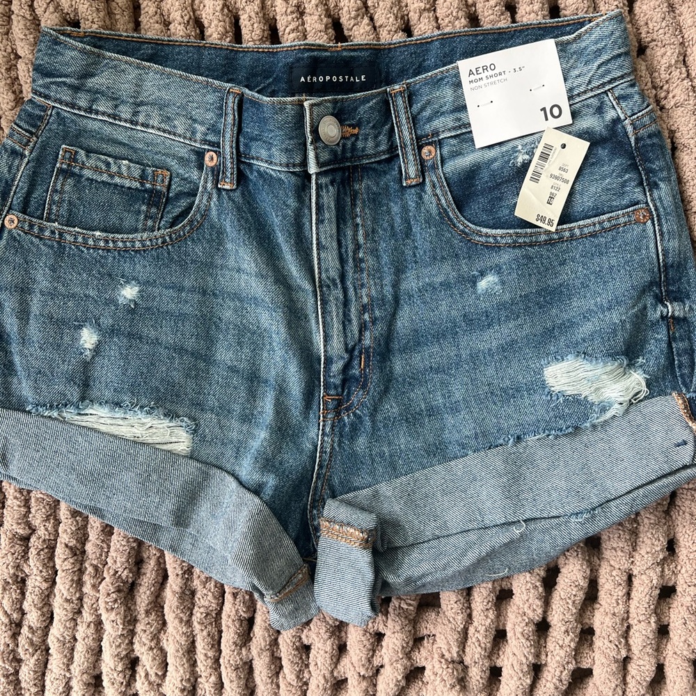 NWT Mom Jean Shorts
